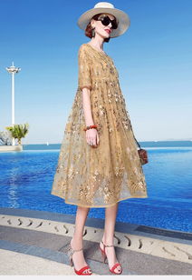 零庫(kù)存代賣模式下，如何高效進(jìn)貨歐奈拼接連衣裙